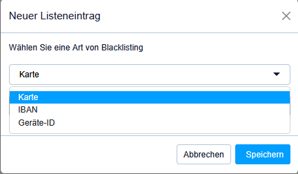 Klicken Sie auf die Schaltfläche Neuer Listeneintrag_Dropdown.png